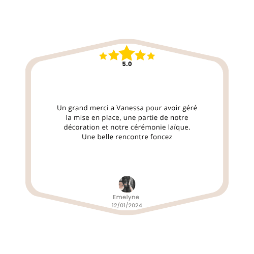Retour d’expérience d’une mariée sur une organisation de mariage raffinée à Paris avec Vany’s Weddings.