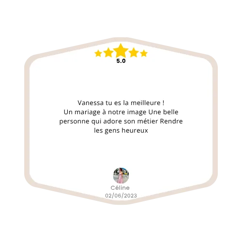 Témoignage haut de gamme d’un couple satisfait des services de wedding planner à Bordeaux avec Vany’s Weddings.