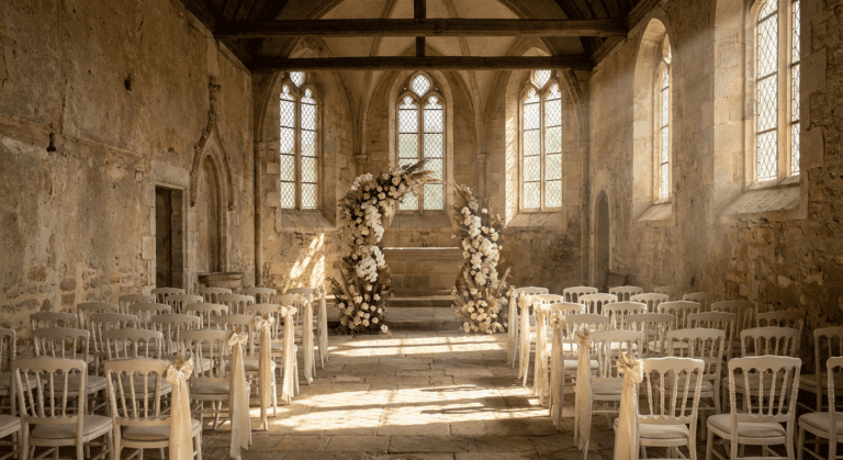 Luxury architectural wedding